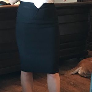 Charlotte Russe Black Pencil Skirt